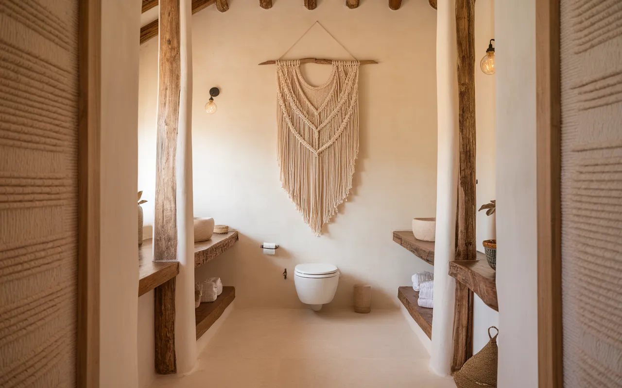 boho bathroom decor