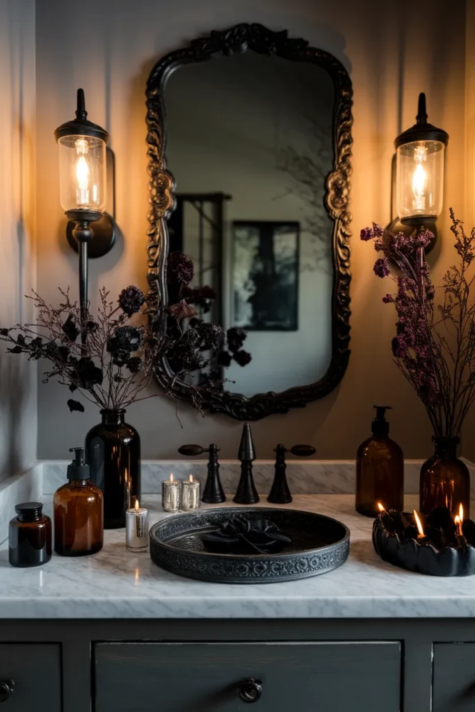 Apothecary Counter Decor