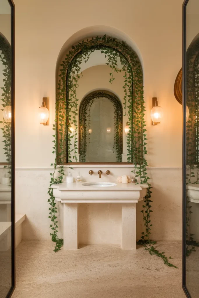 Arched Mirror Greens