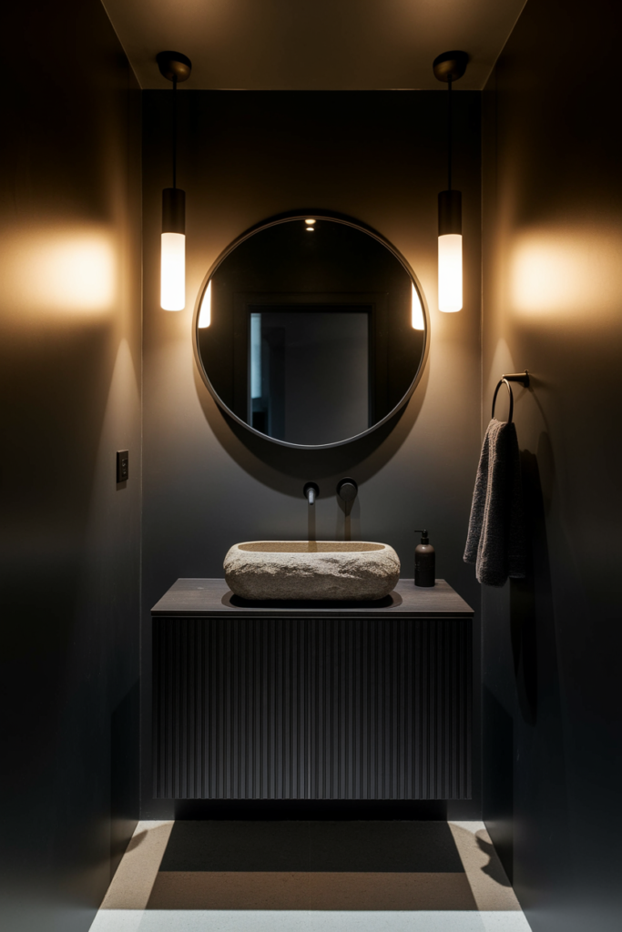 Black Frame Mirror