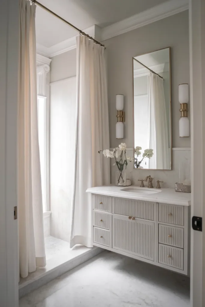 Ceiling Height Curtains