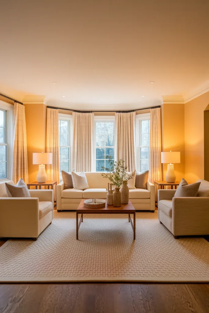 Centered Rug Layout