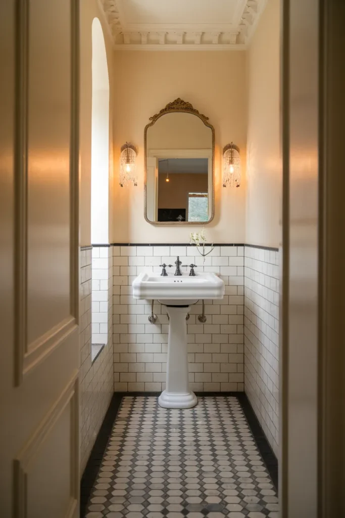 Checkerboard Floor Tiles