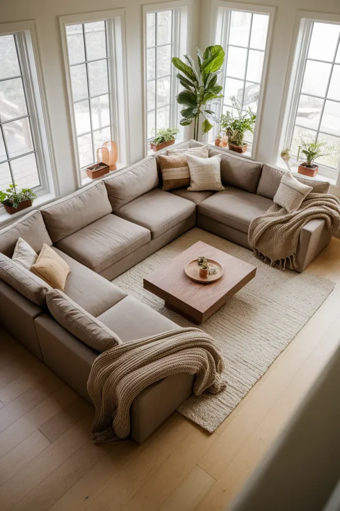 Corner Sectional Setup