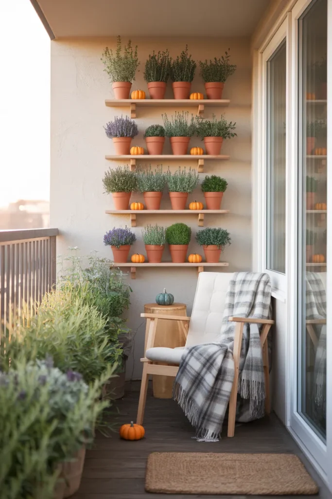 Cozy Herb Shelves