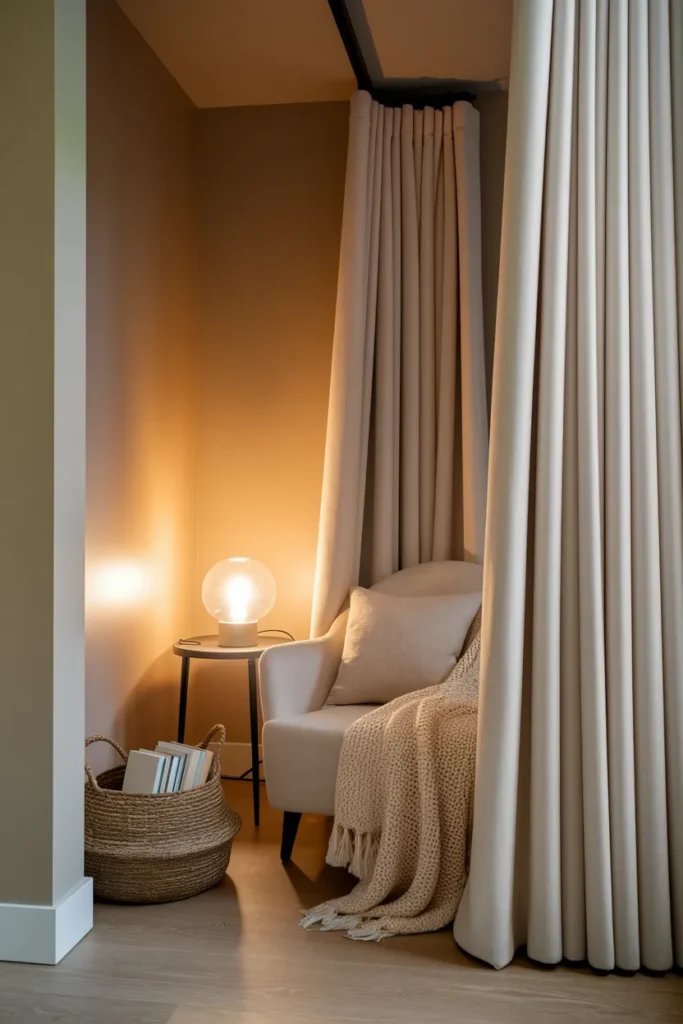 Curtain Divider Hideaway