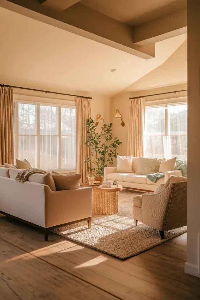 Diagonal Furniture Flow