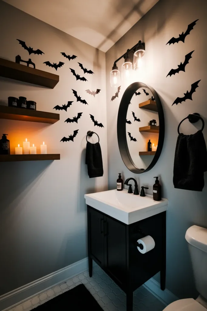 Gothic Bat Decals