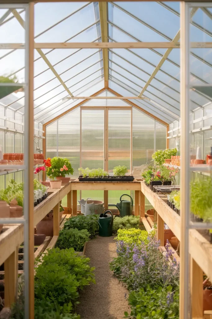 Greenhouse Shelf Units