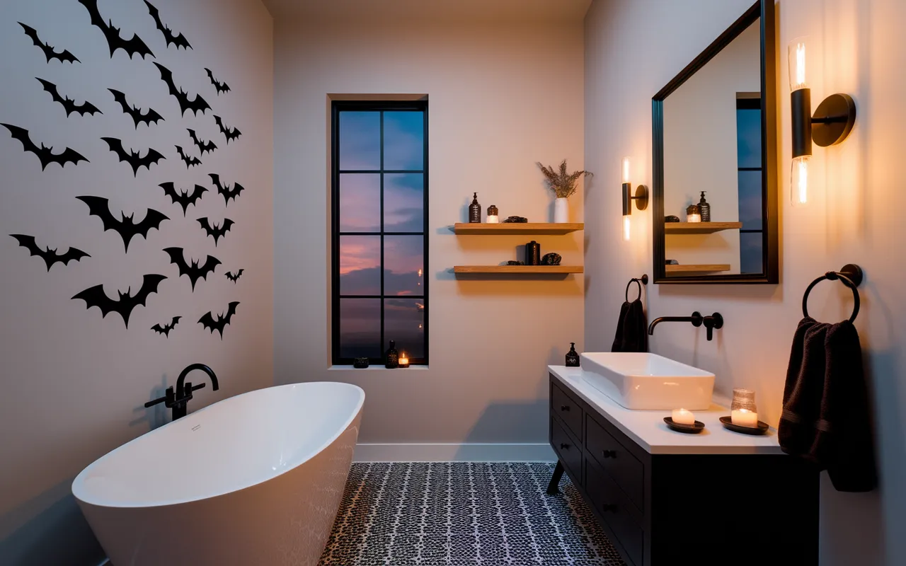 Halloween Bathroom Ideas
