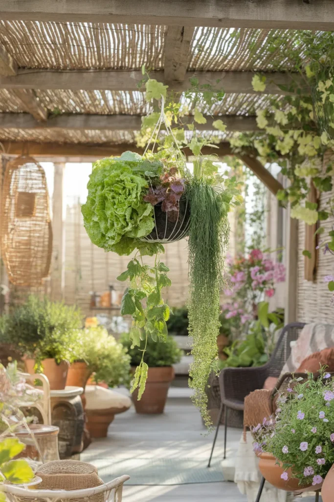 Hanging Basket Greens
