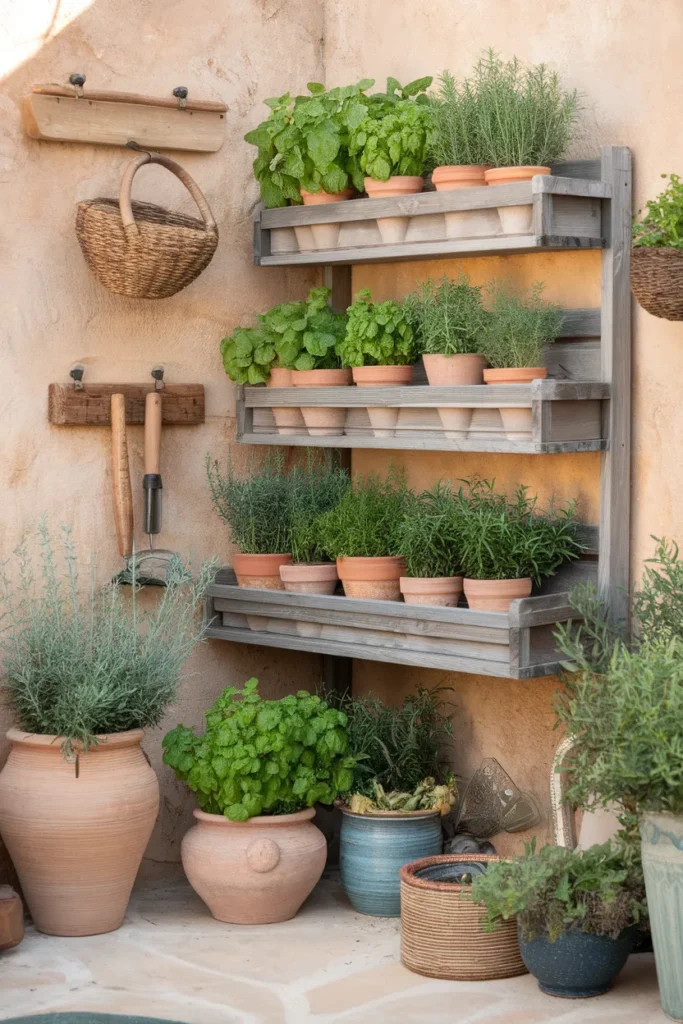 Herb Corner Shelves