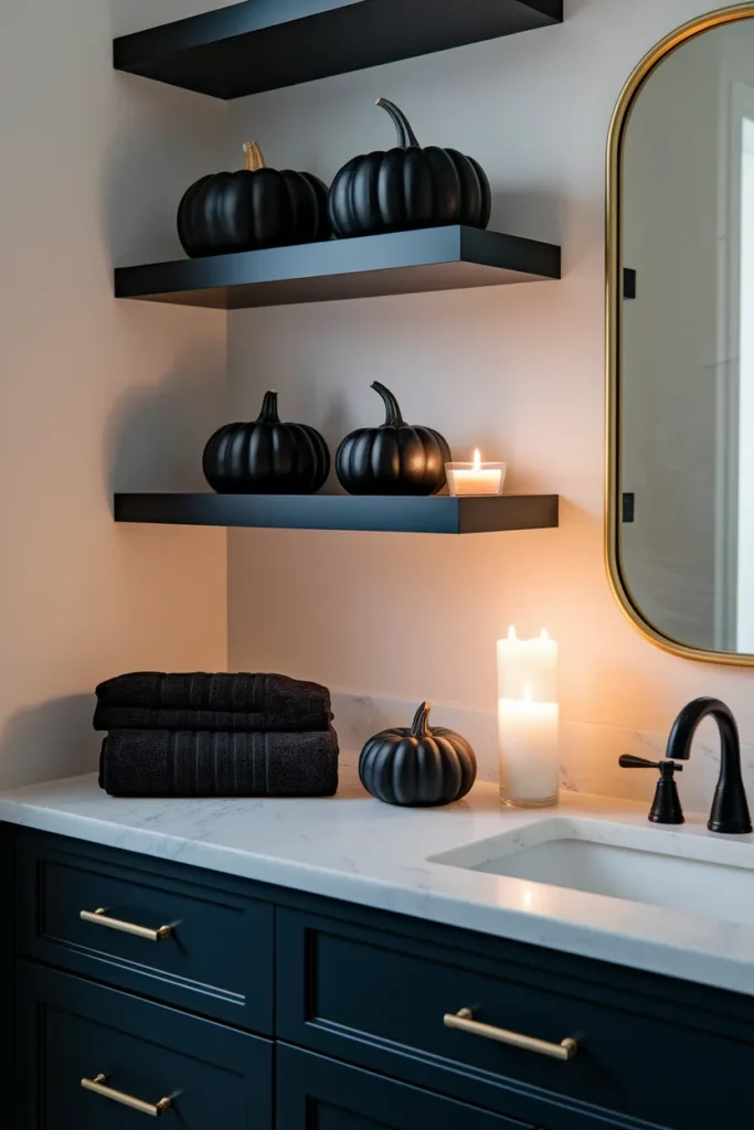 Matte Black Pumpkins