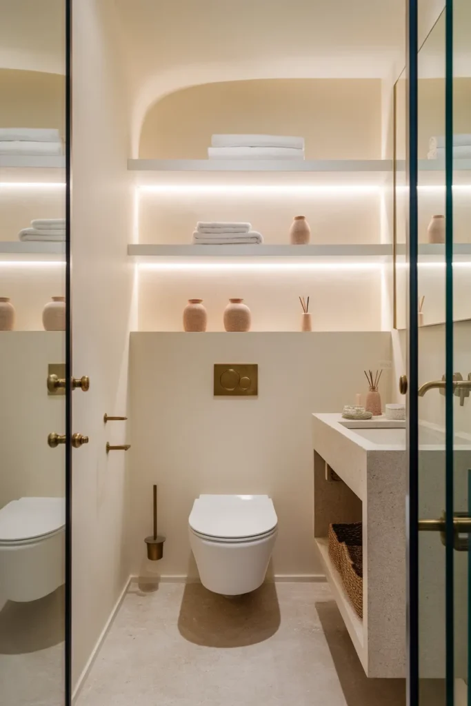 Minimal Floating Shelves