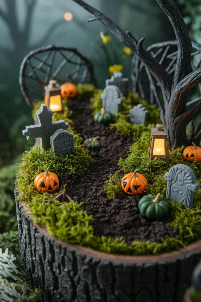 Mossy Graveyard Path