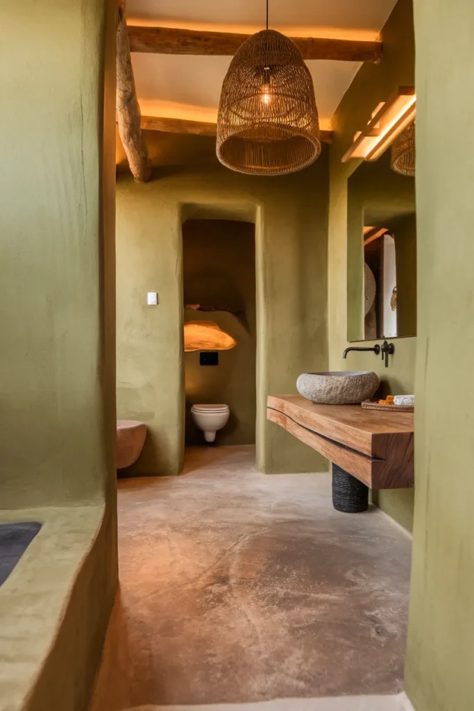Olive Clay Finishes