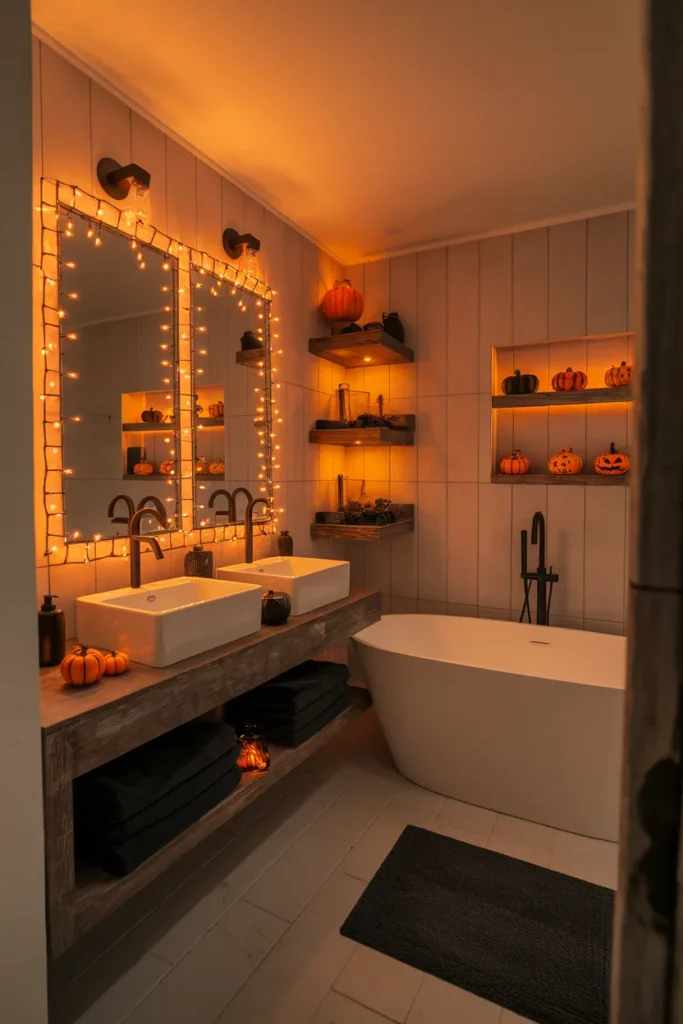 Orange Fairy Lighting