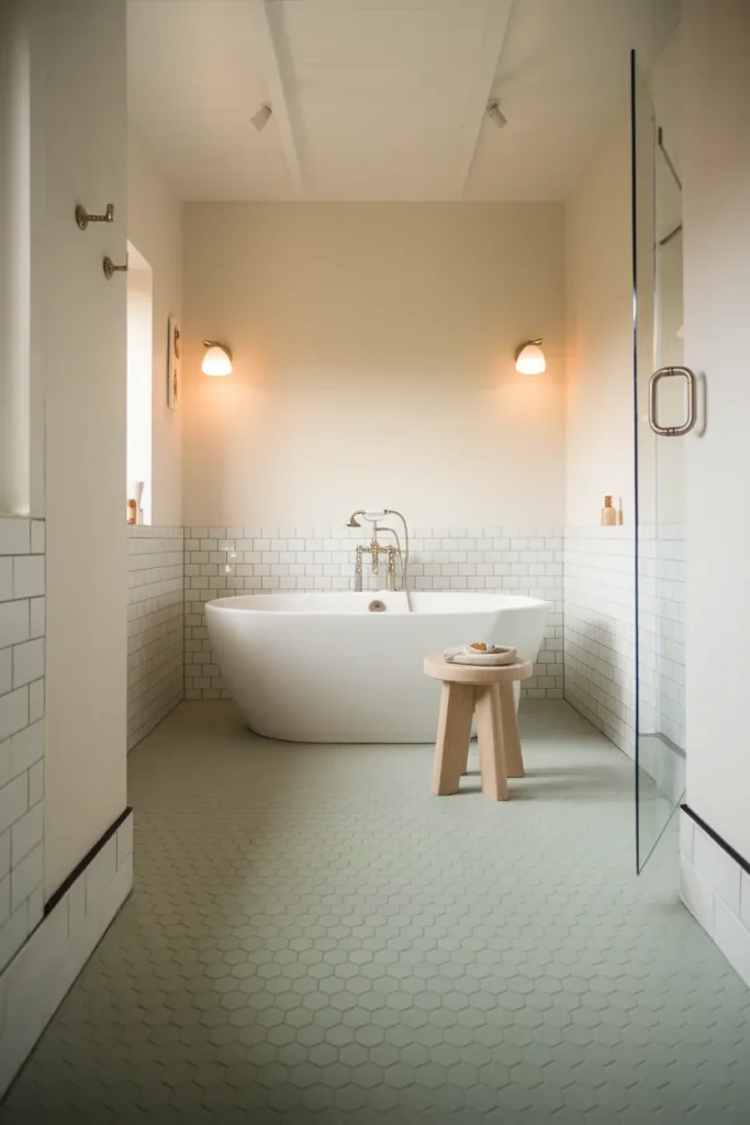 Pistachio Hexagon Floor