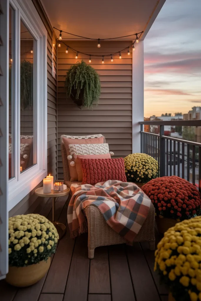 Plaid Blanket Nook