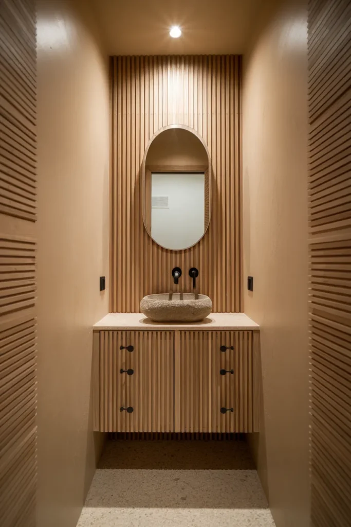 Ribbed Wood Panels