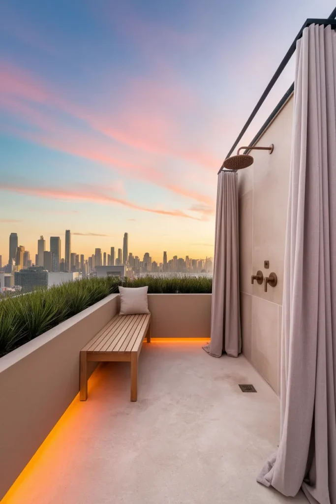  Rooftop Spa Shower