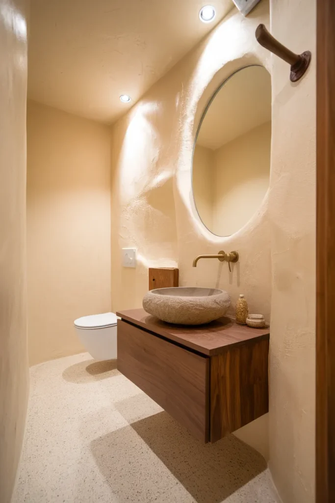 Round Stone Sink