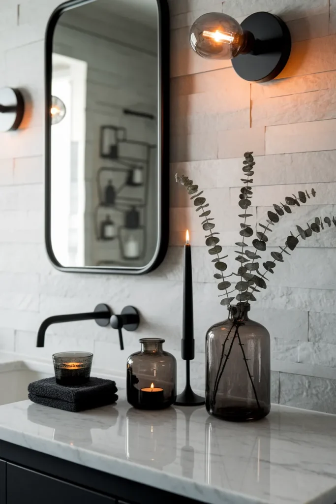 Smoky Glass Accents