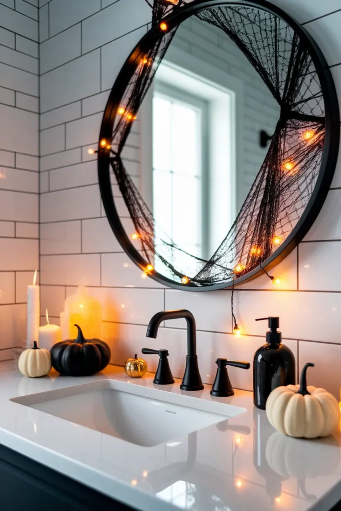 Spiderweb Mirror Trim