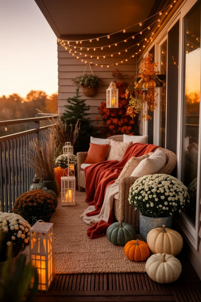 Sunset Glow Balcony