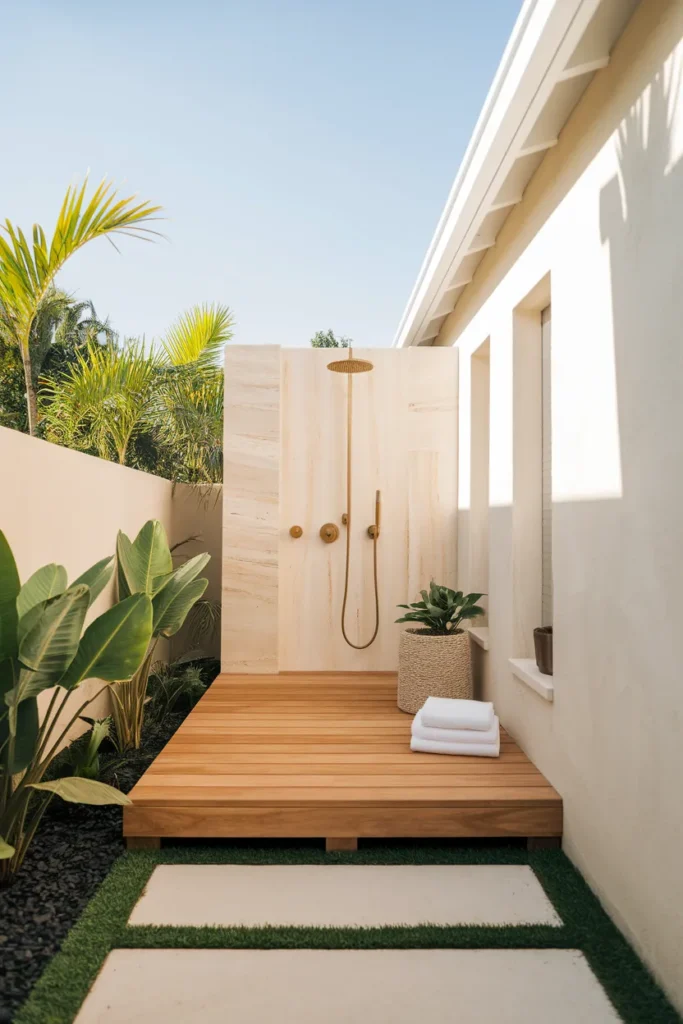 Teak Wood Platform