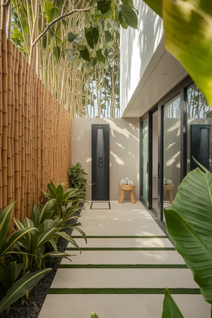 Tropical Bamboo Walls