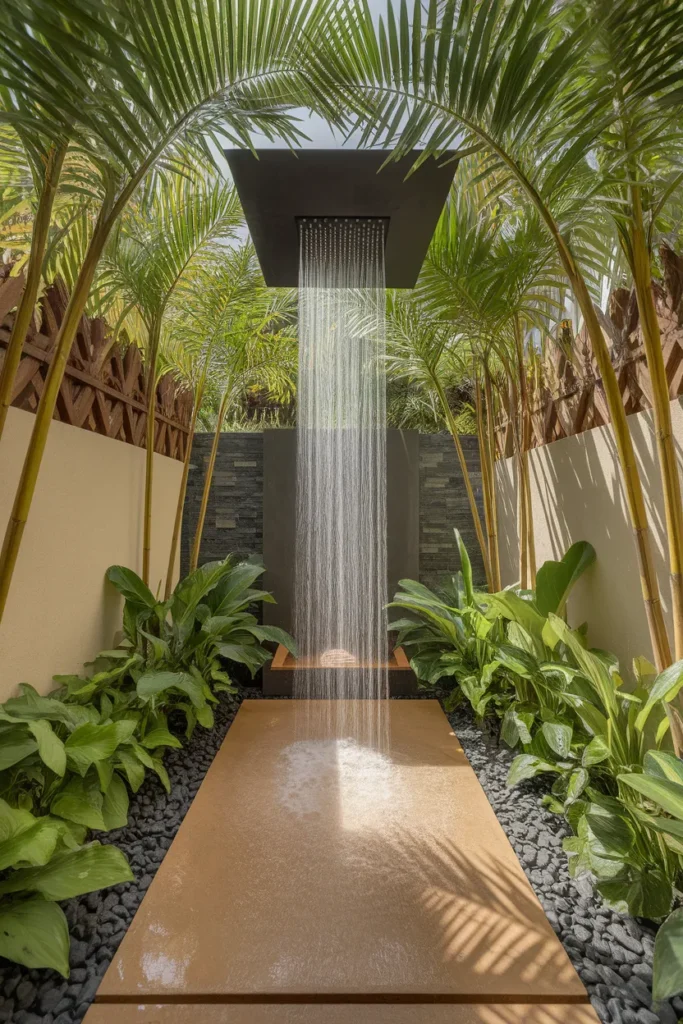 Tropical Rain Curtain