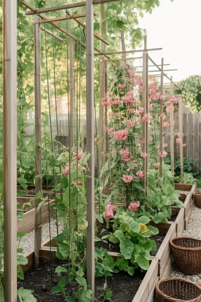 Vertical Bean Frames