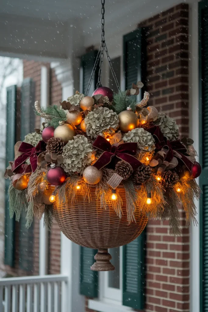 Vintage Ornament Display