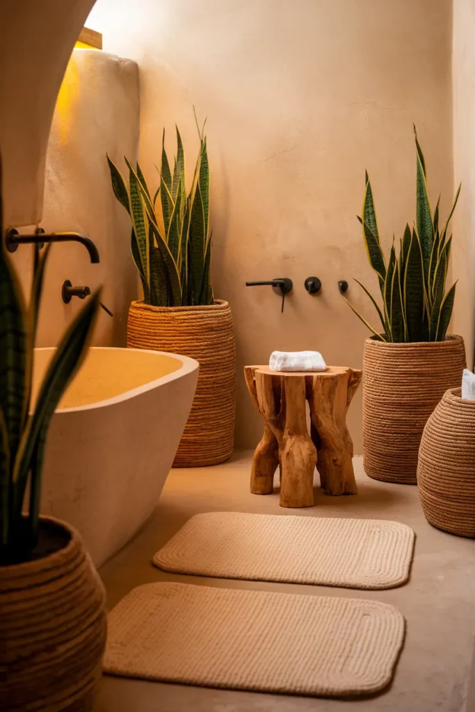 Woven Basket Planters