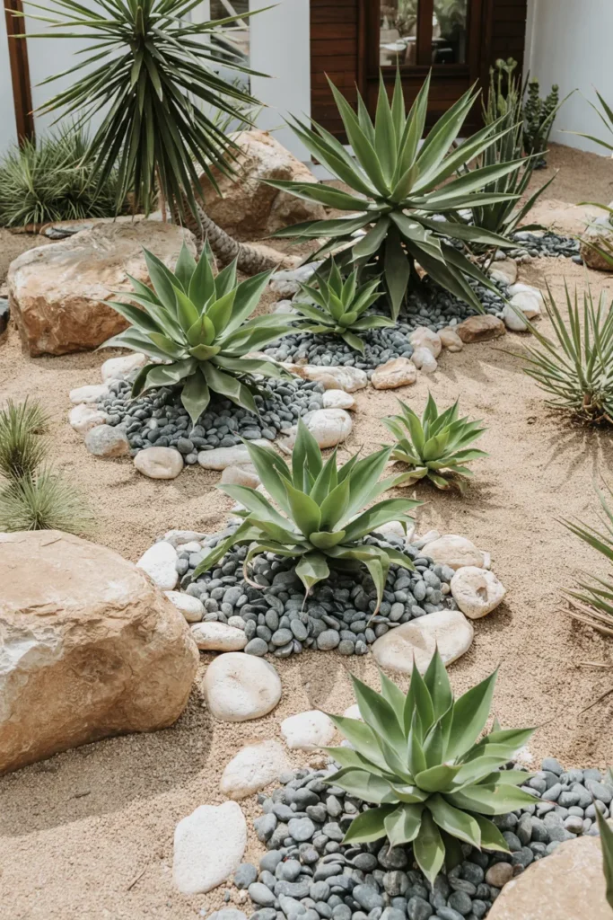 Agave Stone Garden