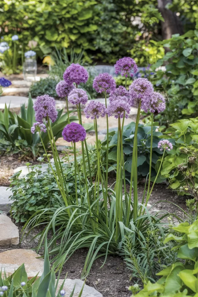 Allium Accent Bed