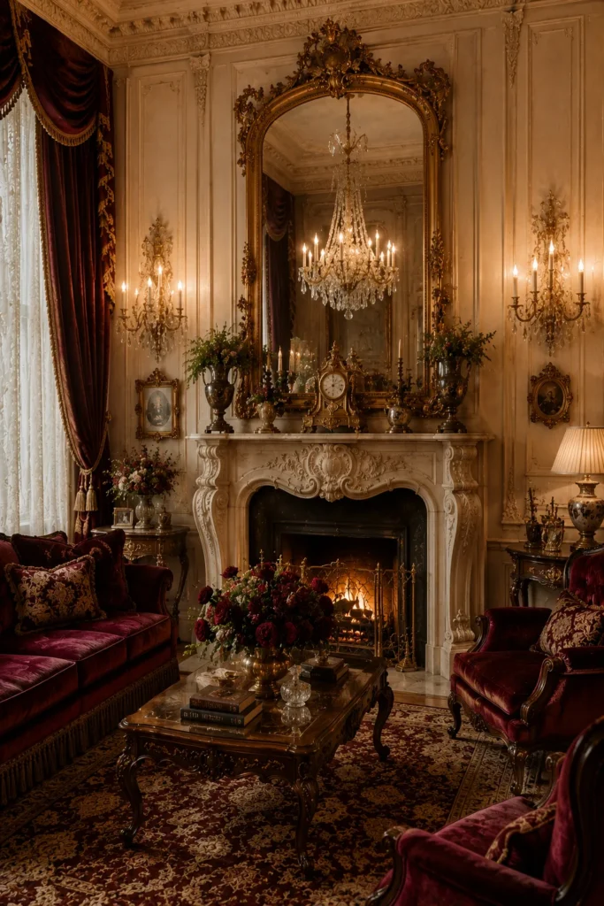 Antique Gold Mirror