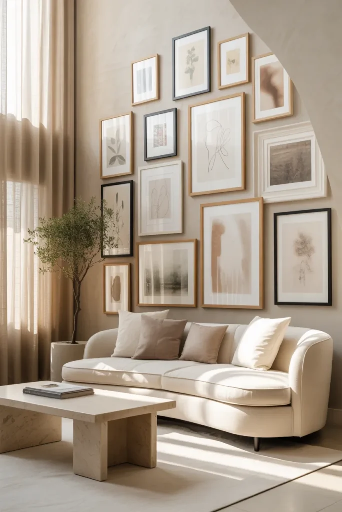 Arched Frame Arrangement
