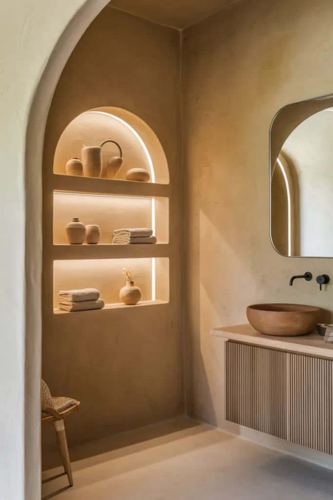 Arched Wall Niche