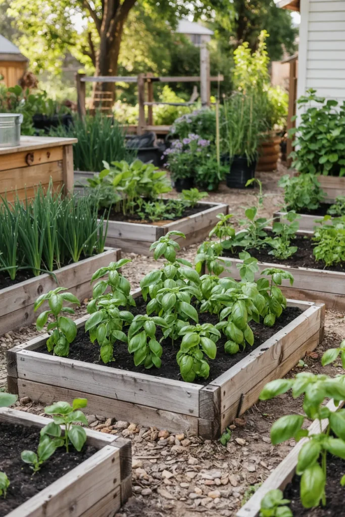 Basil Raised Beds