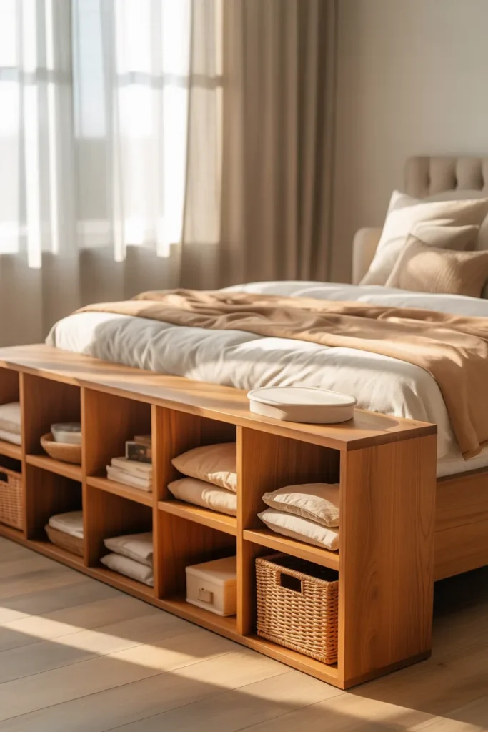 Bedframe Cubby Grid