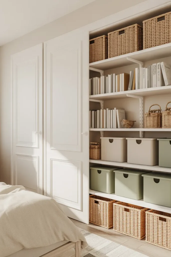 Behind-Door Shelf Rail