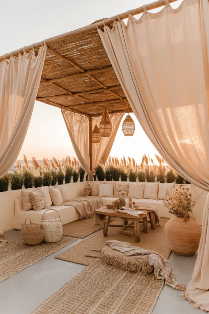 Boho Pergola Retreat