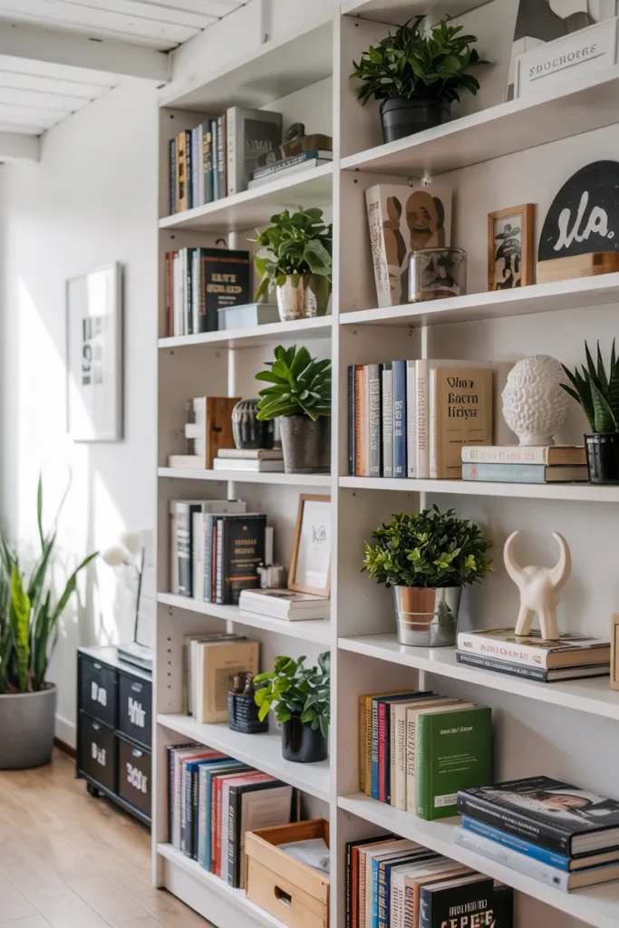 Bookshelf Greenery
