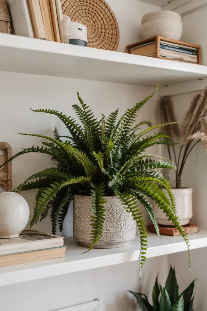 Boston Fern Shelf