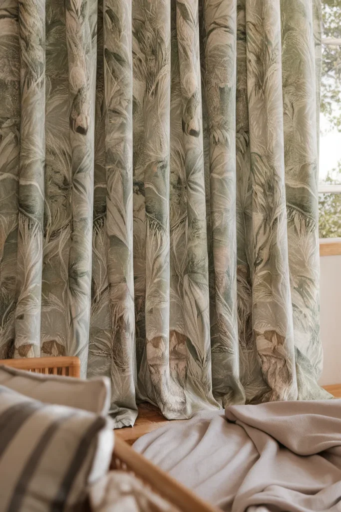 Botanical Print Drapes