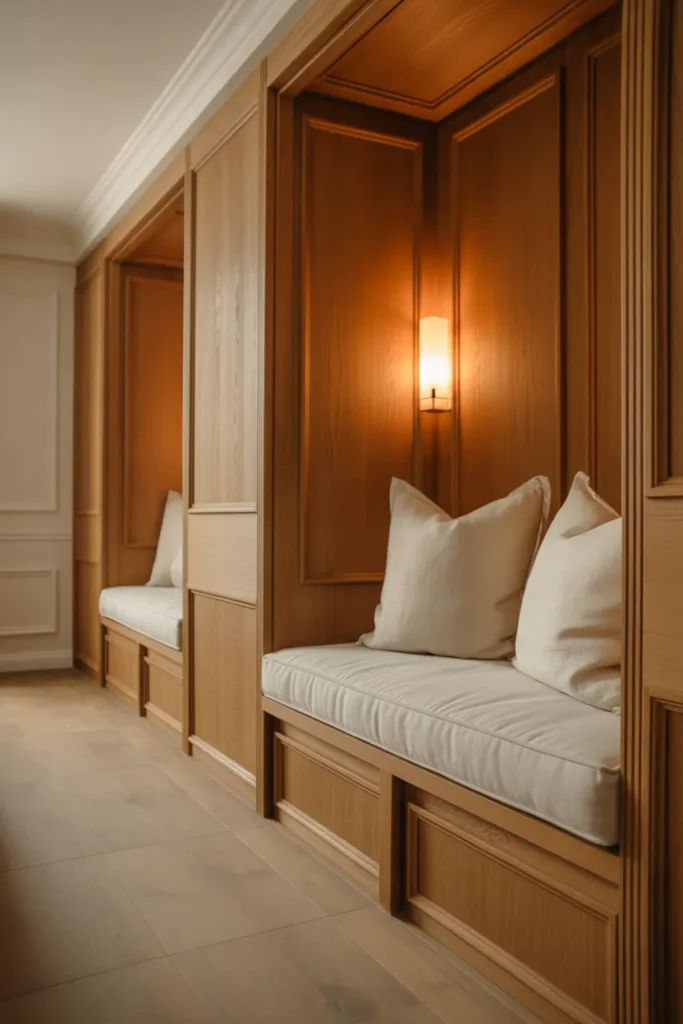Built-In Bench Corner
