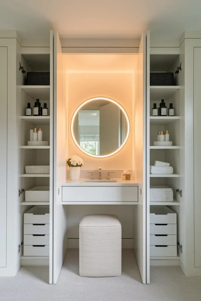 Built-In Closet Vanity