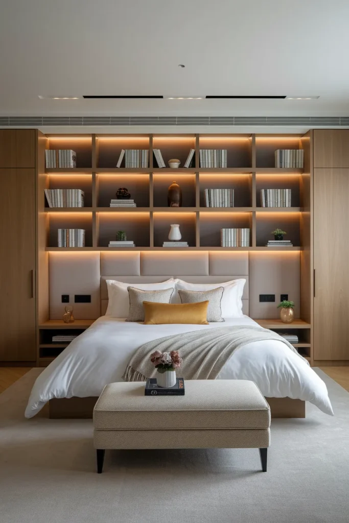 Built-In Shelf Backdrop